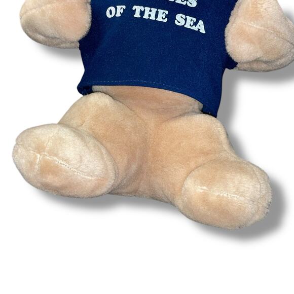 Vintage Mary Meyer Plush Dog Bulldog Sharpei Stuffed Animal Smokies of the Sea - Picture 6 of 11